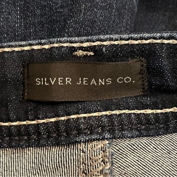 Silver Jeans Co. Silver Suki Capri Jeans Waist 31 x 22.5 Length - Picture 5 of 9